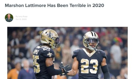 Marshon Lattimore's contract status murky as unofficial Saints minicamp  begins - The Athletic