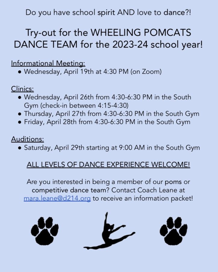 Tryouts for Poms