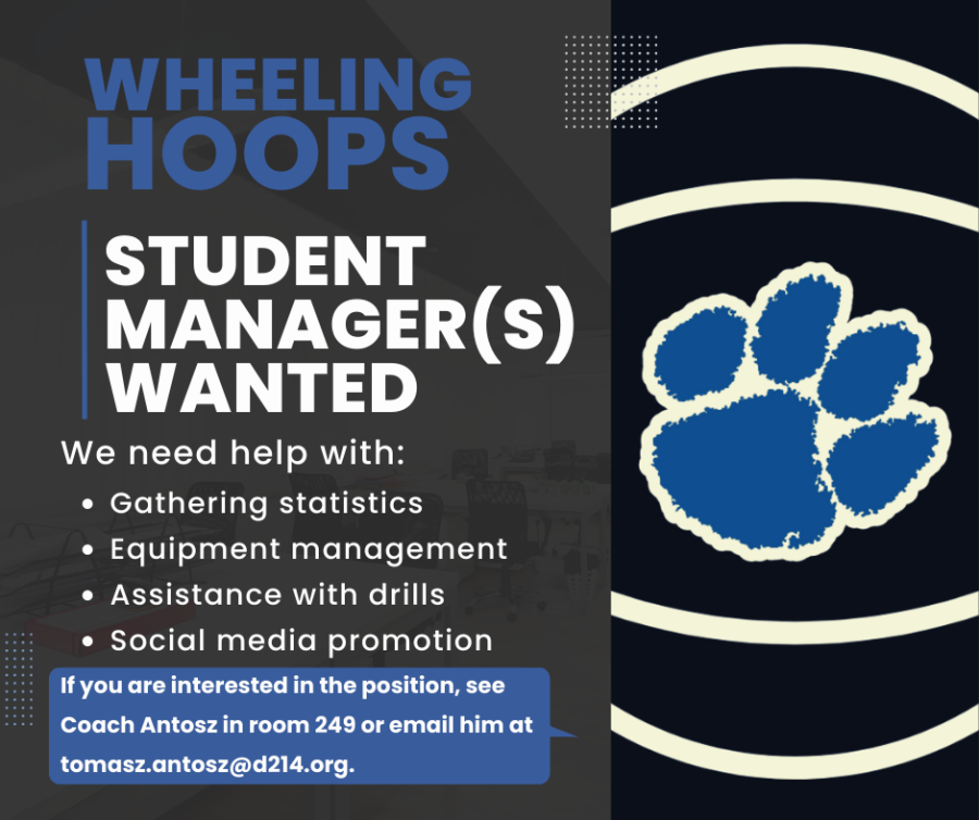 Boys Basketball Managers Wanted