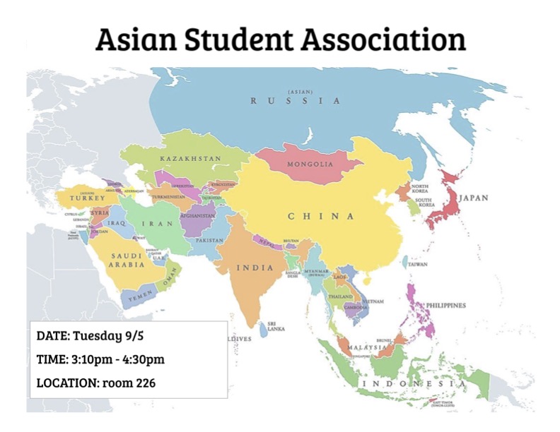 Join the Asian Student Association