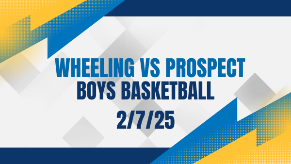 Wheeling Varsity Basketball versus Prospect Knights